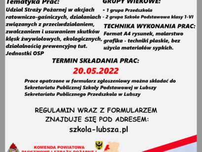 Konkurs plastyczny - Plakat